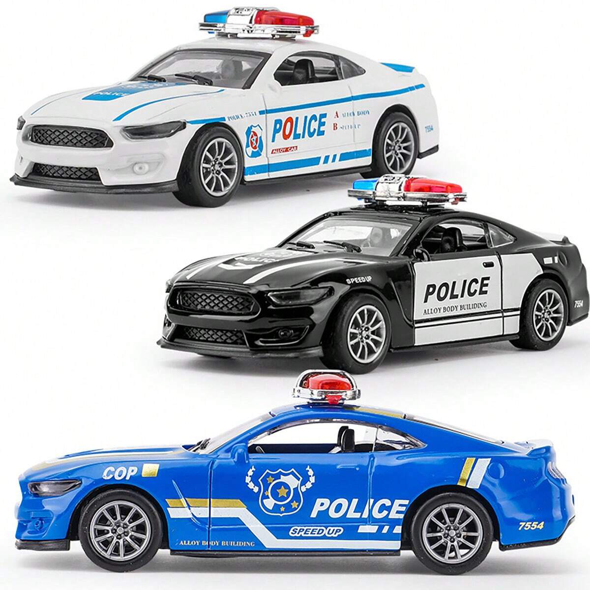 Kids Toys Car - Döküm Alaşımlı Model Araba Geri Çekmeli