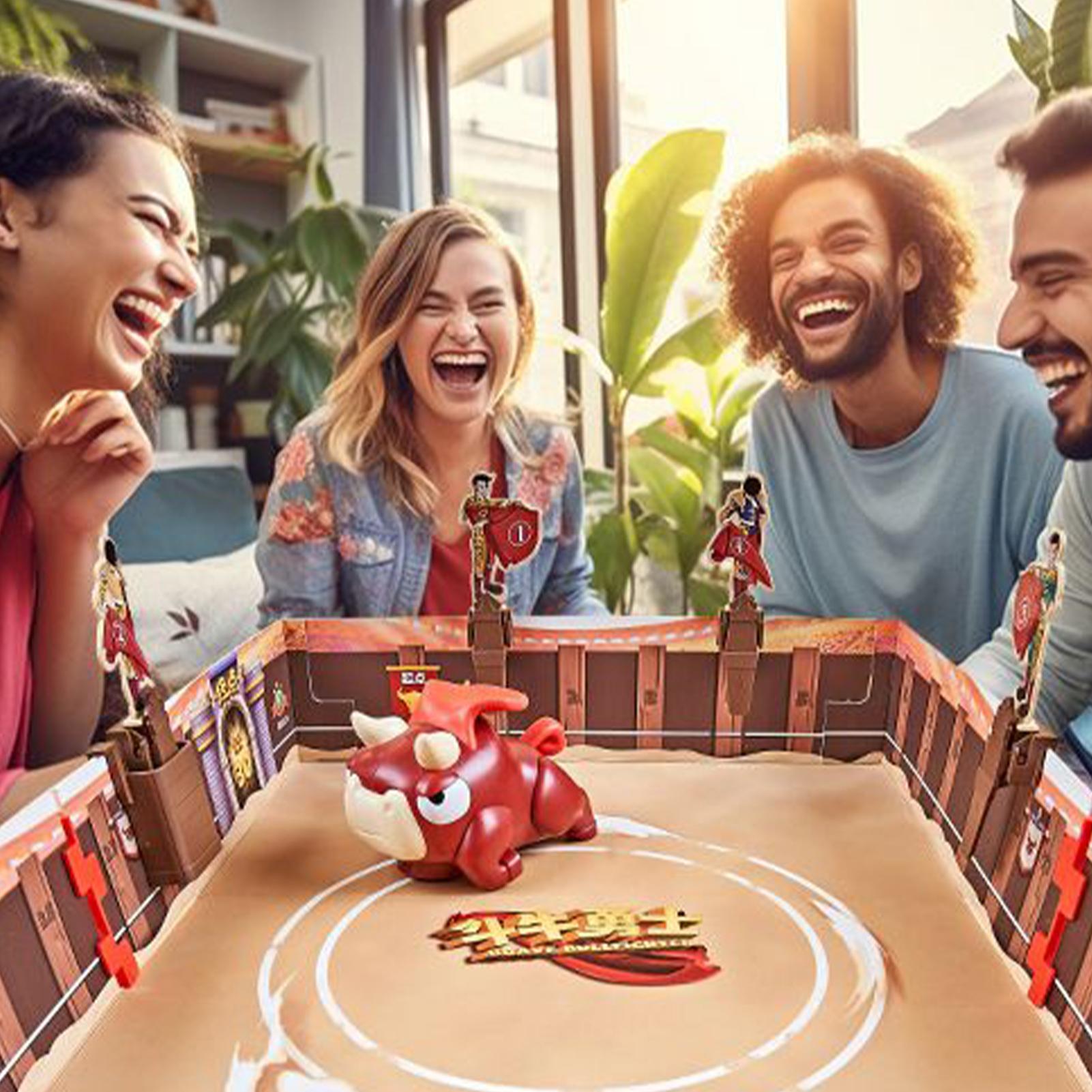 Kids Toys Entertainer - Boğa Güreşi Masa Oyunu Boğa Güreşi