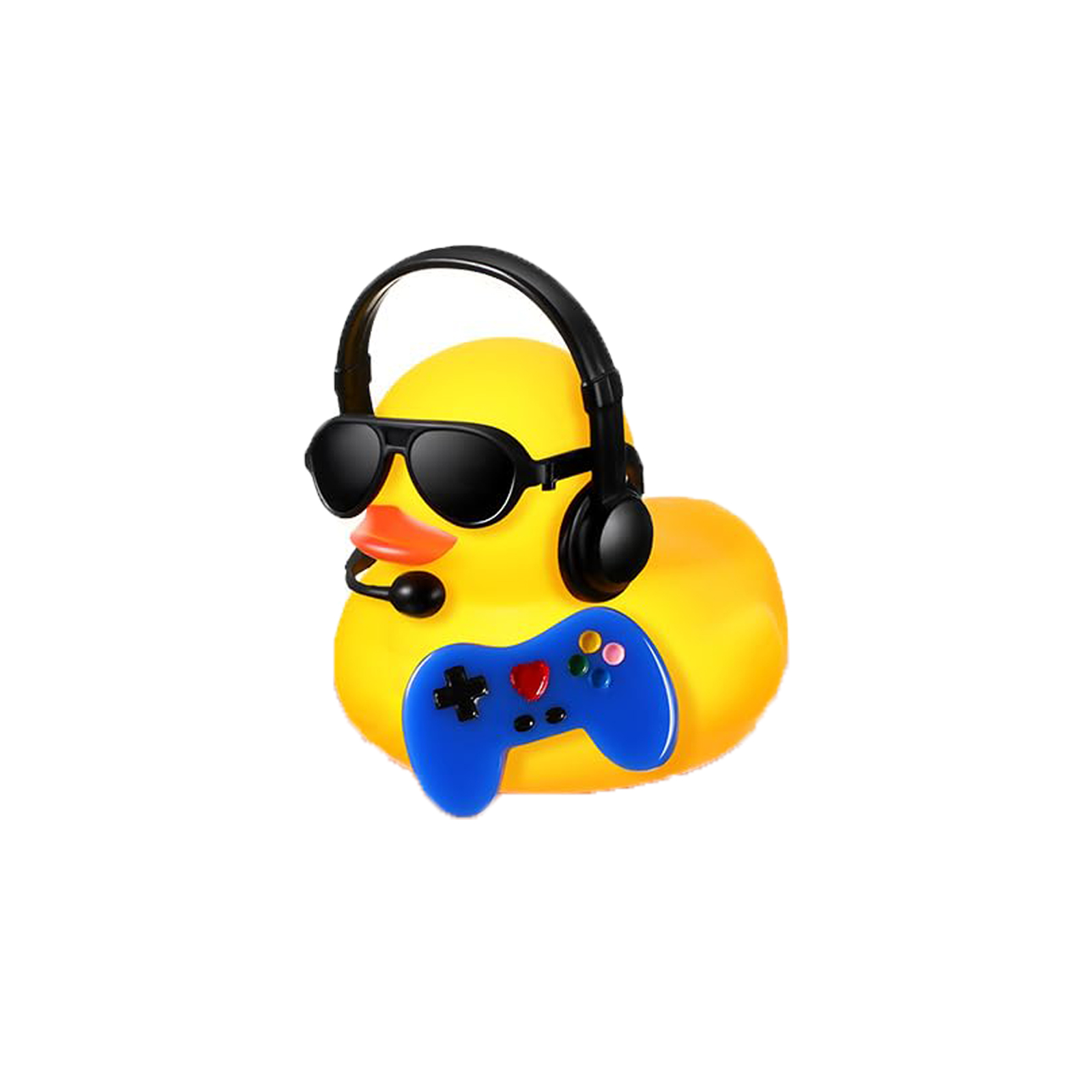 Rubber Duck Bath - 1 takım video oyunu parti Mini