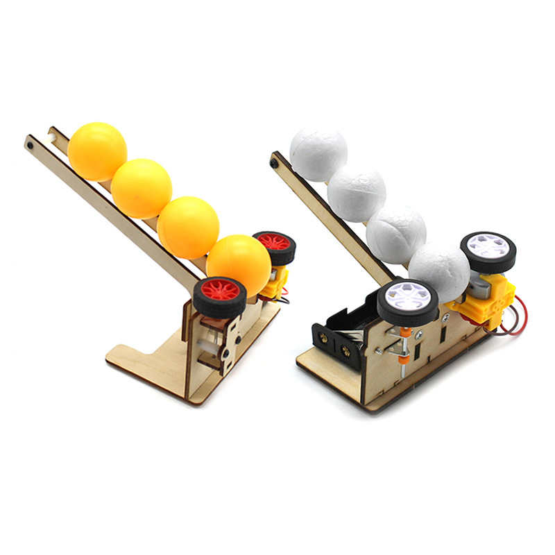 Science Experiment Kit - Otomatik Fırlatma Topu Atıcı Cihazı Öğrenciler