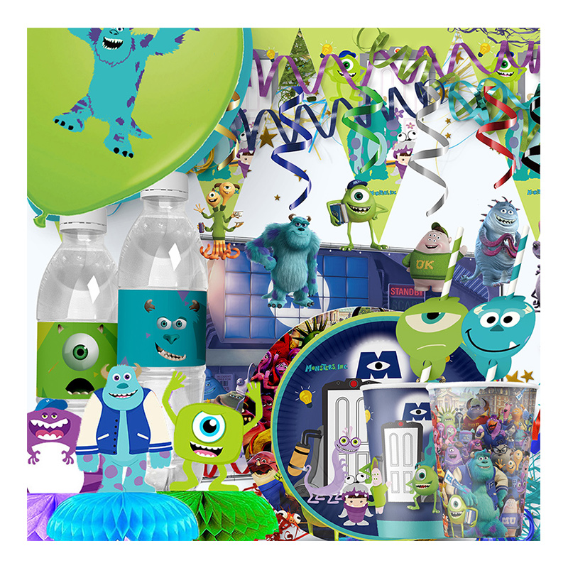 Toys Background For Kids - Monsters Inc Üniversitesi Doğum Günü Partisi