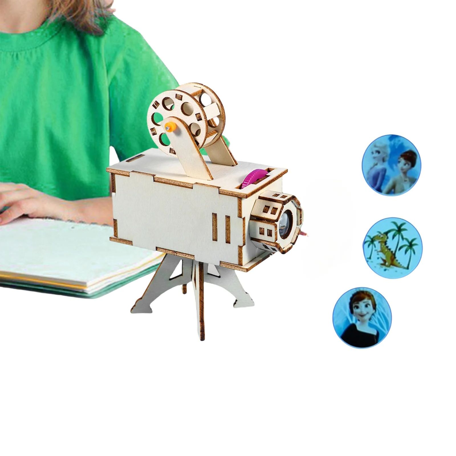 Science Experiment Kit - DIY Ahşap Bilim Projesi model seti