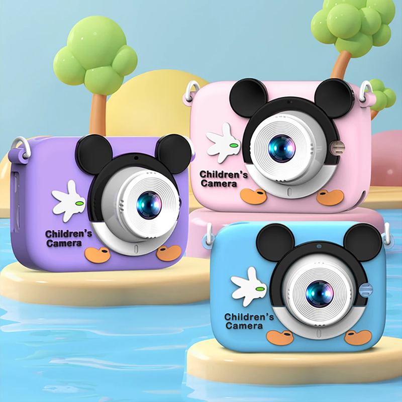 Kids Toys Top View - Çocuklar Karikatür Kamera 1080 P HD