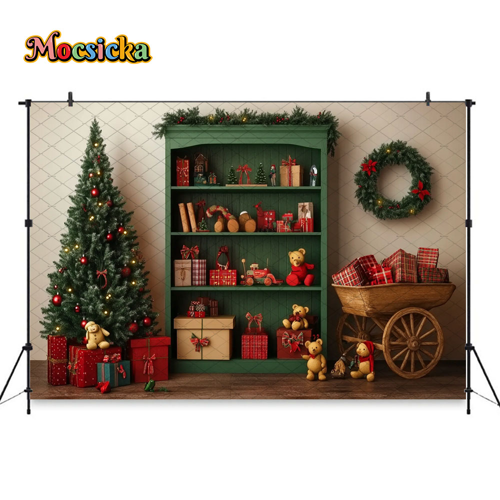 Mocsicka Yeşil Noel Hediye Raf - Toys Background For Kids incelemesi ve fiyatı