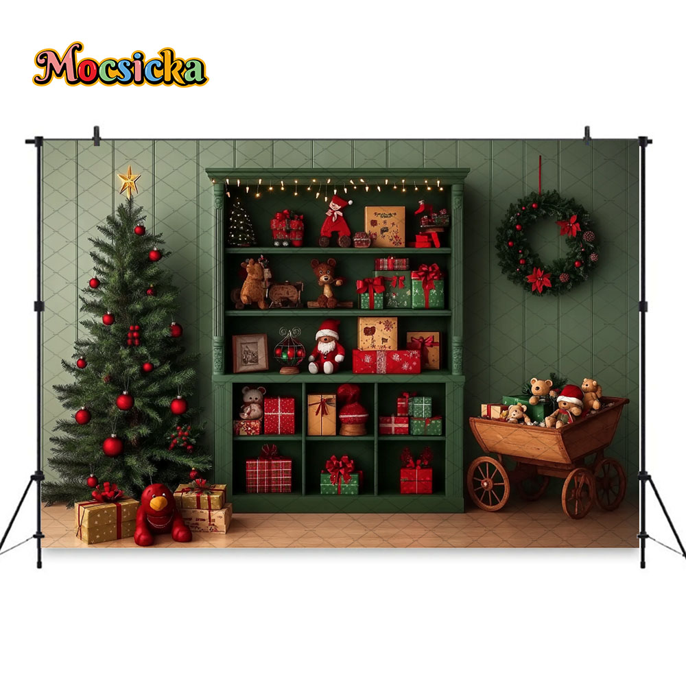 Mocsicka Yeşil Noel Hediye Raf - Toys Background For Kids incelemesi ve fiyatı
