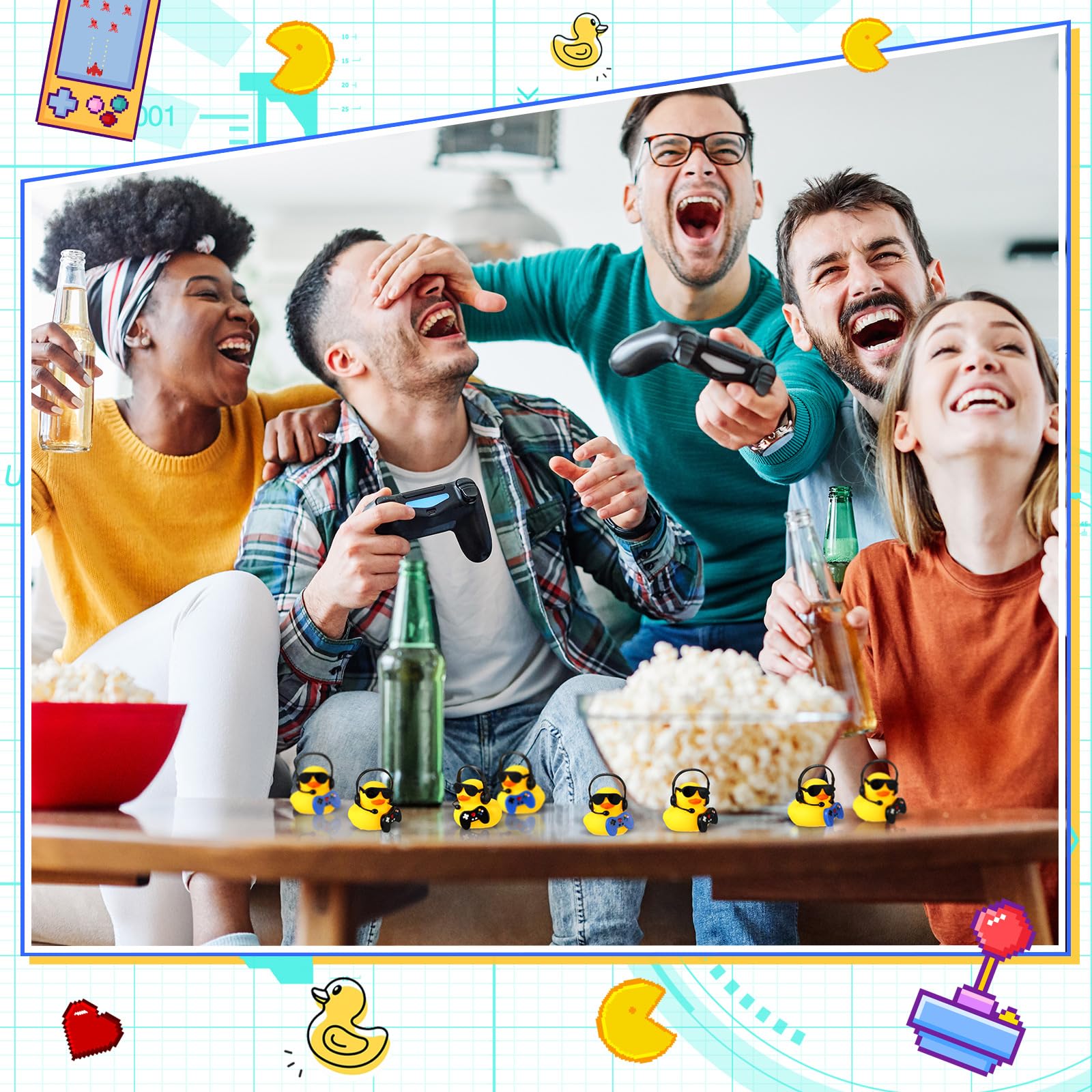 1 takım video oyunu parti Mini - Rubber Duck Bath incelemesi ve fiyatı
