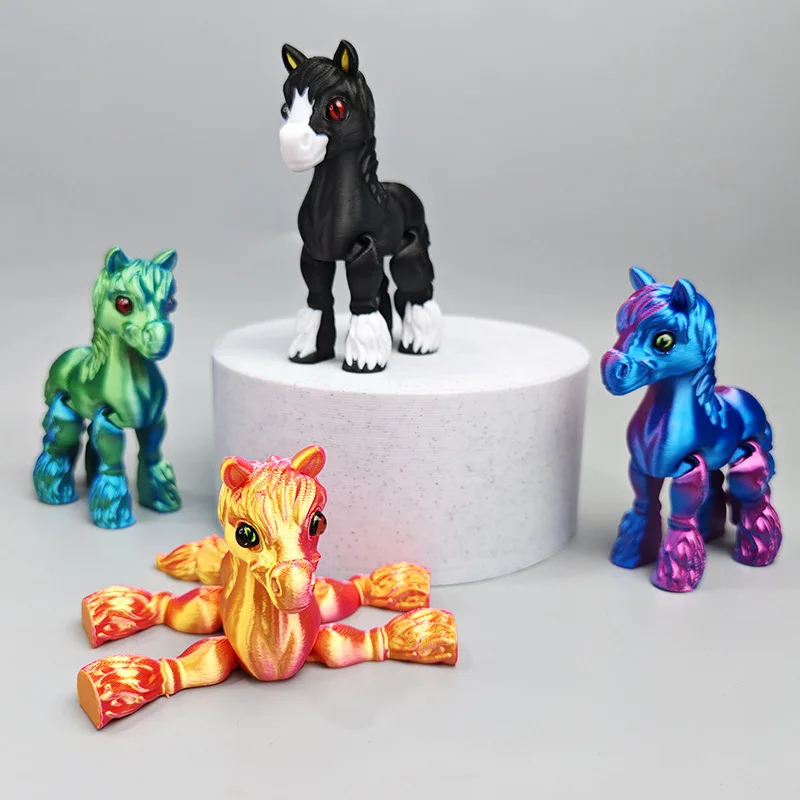 3D Baskılı Çok eklemli Hareket - Kids Toys Horse incelemesi ve fiyatı