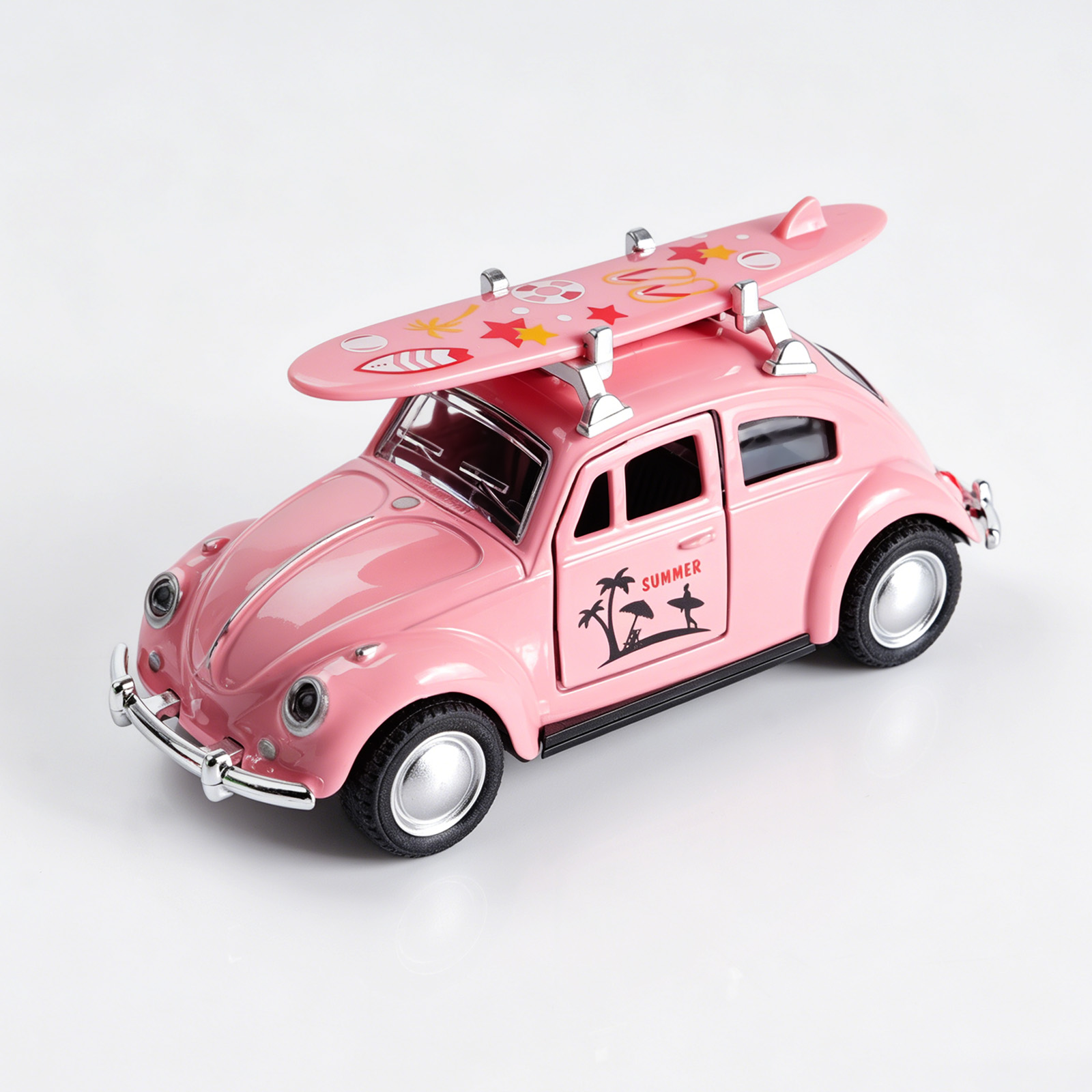 1:36 Pembe Volkswagen Beetle D - Kids Toys Car incelemesi ve fiyatı