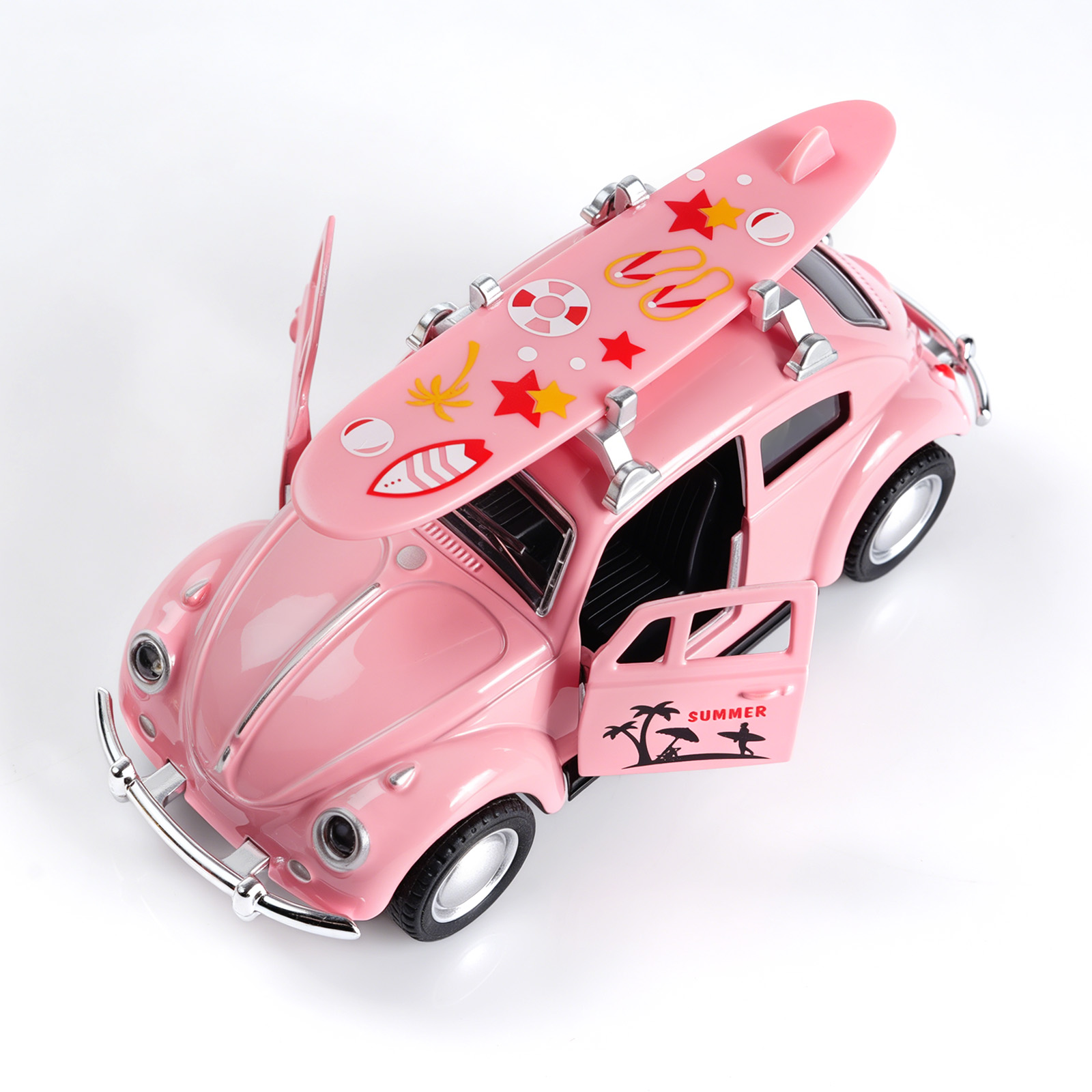 1:36 Pembe Volkswagen Beetle D - Kids Toys Car incelemesi ve fiyatı