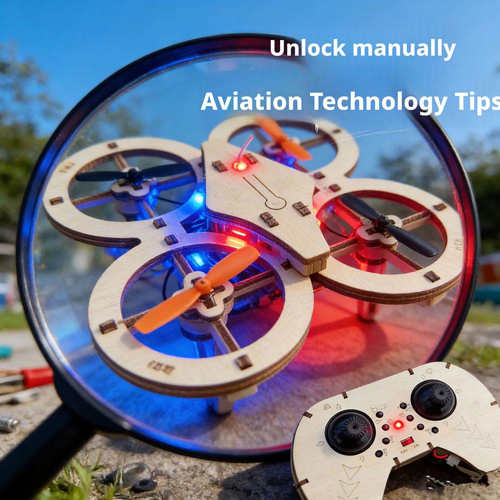 Kendin Yap Ahşap RC Drone Quad - Science Experiment Kit incelemesi ve fiyatı