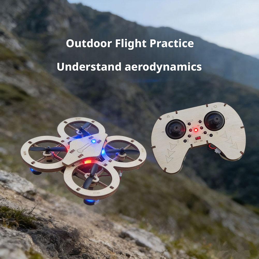 Kendin Yap Ahşap RC Drone Quad - Science Experiment Kit incelemesi ve fiyatı
