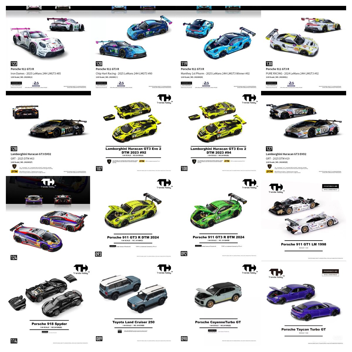 TH 1/64 Porsche 911 GT3 R LeMa - Kids Toys Car incelemesi ve fiyatı