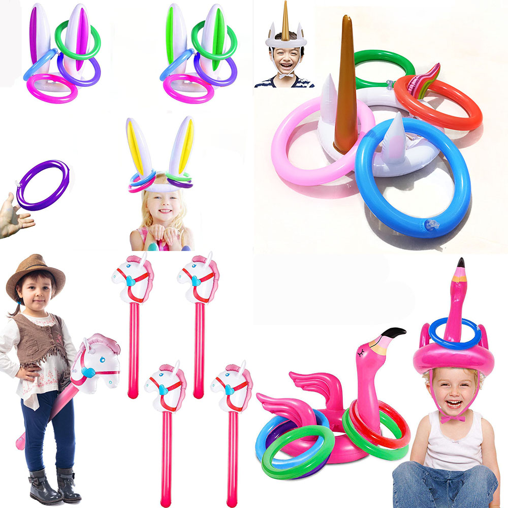 Şişme at başı sopa Unicorn gök - Kids Toys Horse incelemesi ve fiyatı