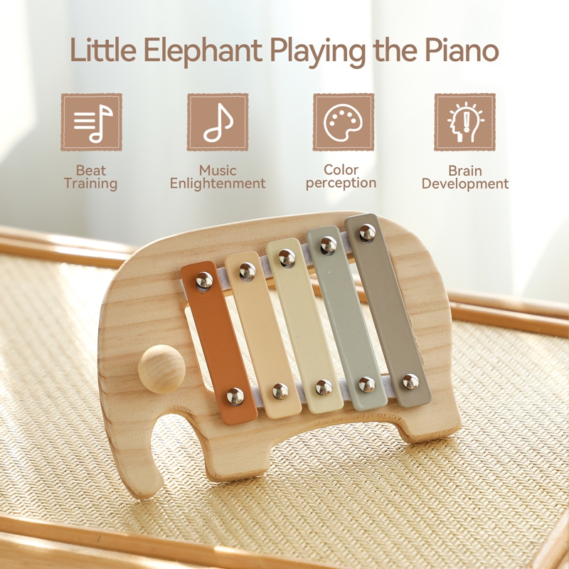 Montessori Ahşap 5 Ton Çok Ren - Kids Toys Xylophone incelemesi ve fiyatı