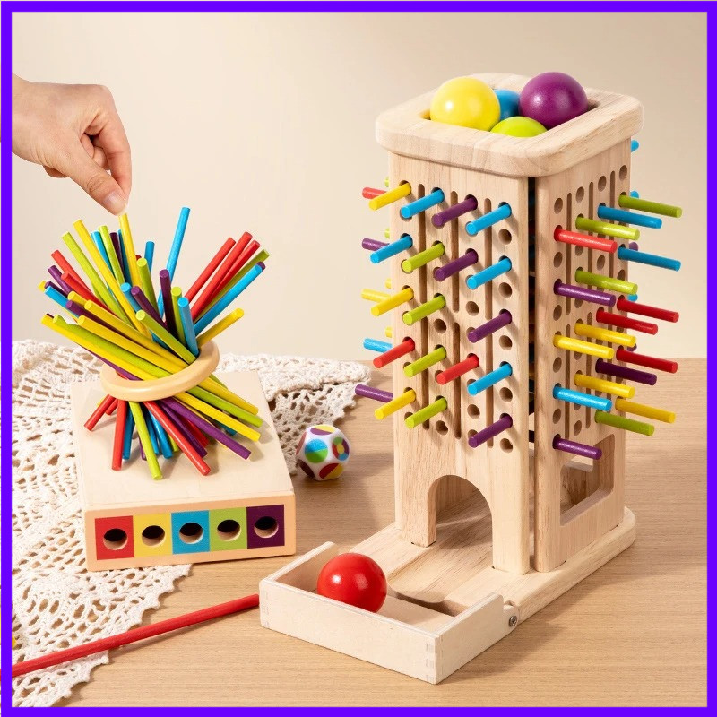 Montessori Ahşap Çubuk Kule Oy - Kids Toys Entertainer incelemesi ve fiyatı