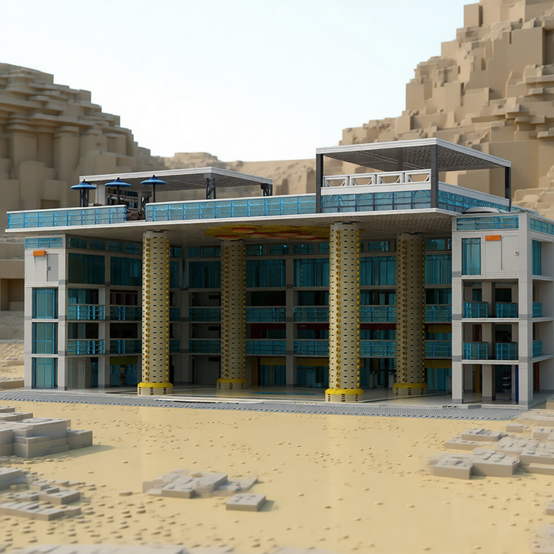 17446 Parça İnşaat Merkezi MOC - Kids Toys Mall incelemesi ve fiyatı
