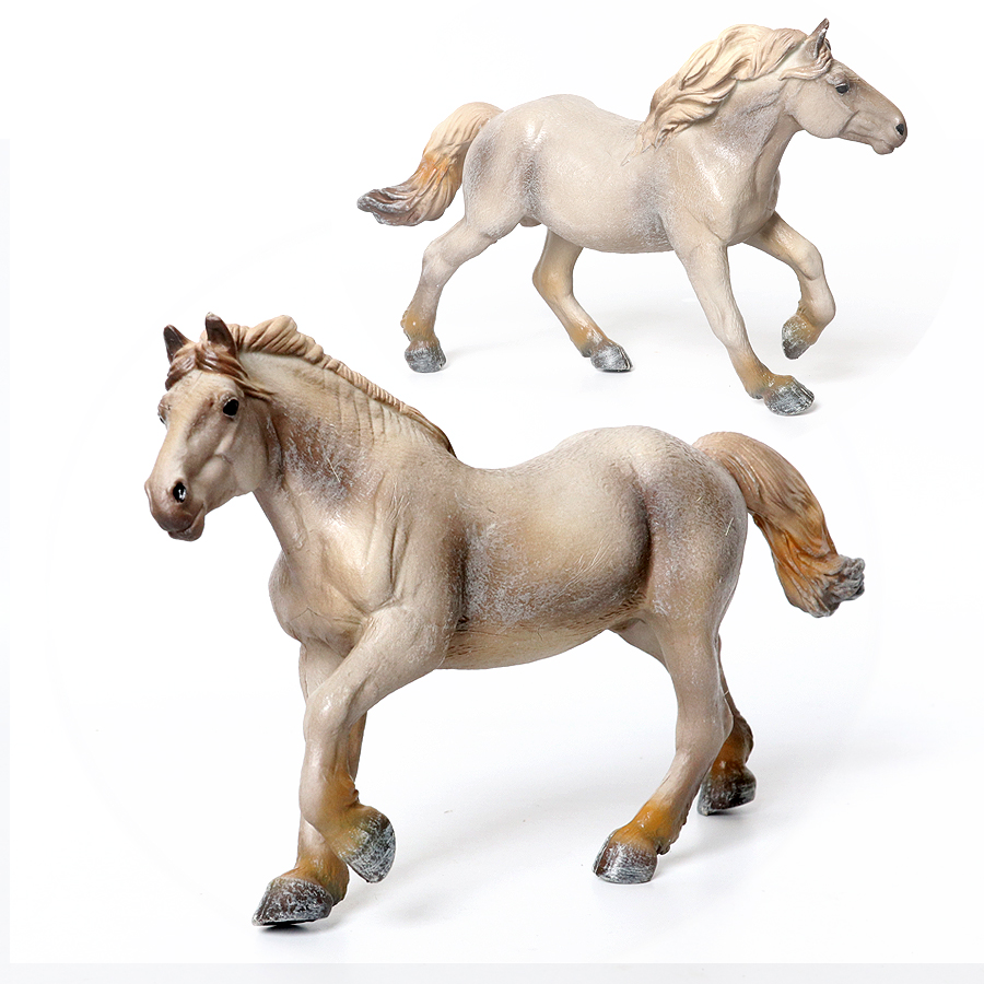 Gerçekçi at modeli Clydesdale, - Kids Toys Horse incelemesi ve fiyatı