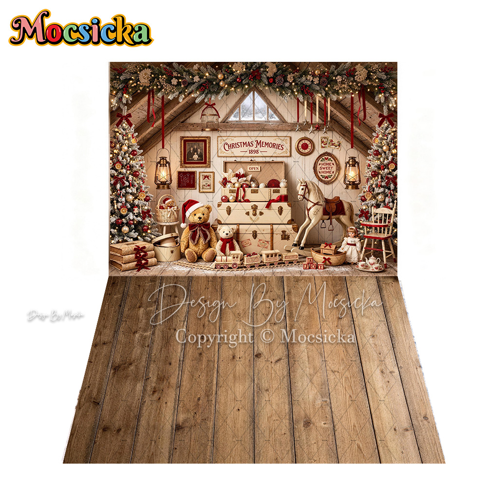 Mocsicka Beyaz Noel Odası Arka - Toys Background For Kids incelemesi ve fiyatı